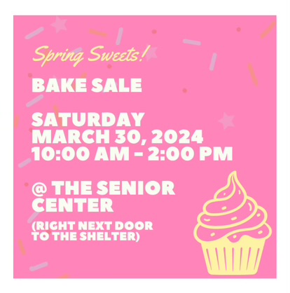 Bake Sale March 30